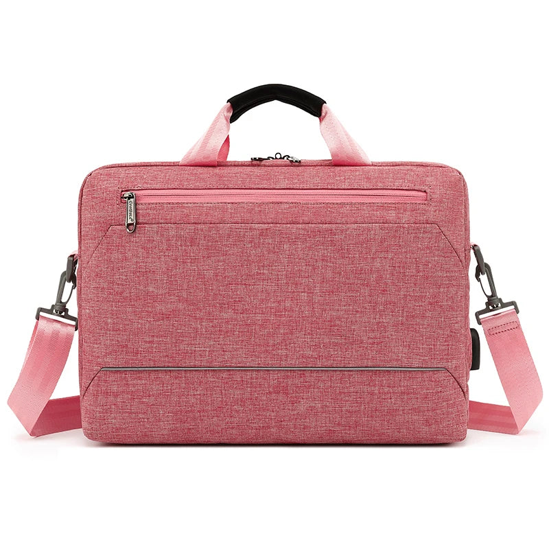 Men's Handbag Shoulder Custom Picture Logo Laptop Sleeve Laptop Bag Wholesale Waterproof Work Business Casual Briefcase