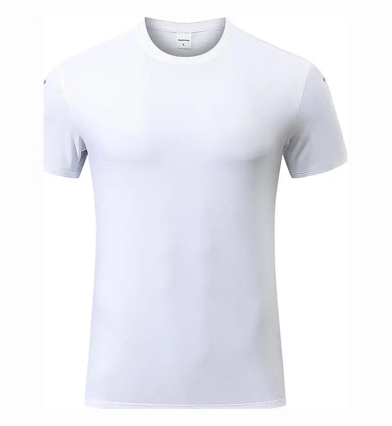 #5111-XIYU Custom LOGO Printed DIY Men's Loose Breathable Plain Short Sleeve Outdoor Cycling Quick Dry Running Fitness T-shirts