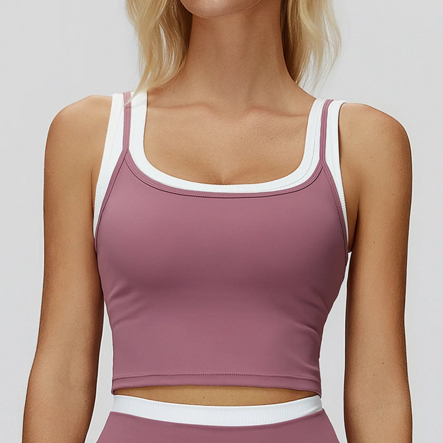 Thread Yoga Vest Women's Shockproof Gym Fitness Sports Underwear Sexy Breathable Yoga Bra Female Workout Yoga Vest Sports Bras