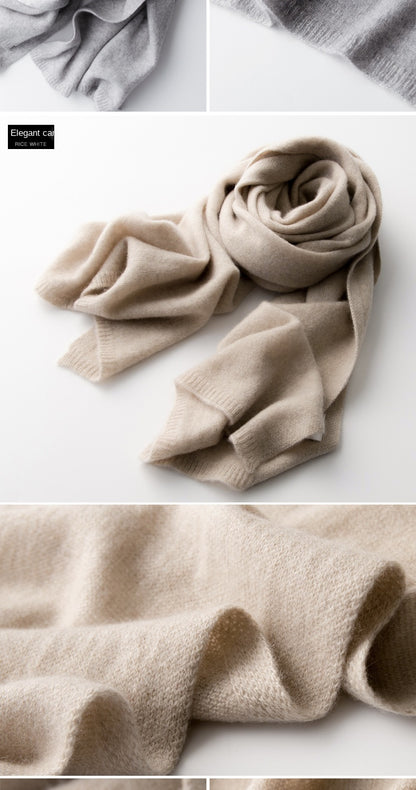 New 100% Pure Cashmere Scarf Women Knitted Winter Autumn Elegant and smart! 100% pure cashmere scarf for men and women