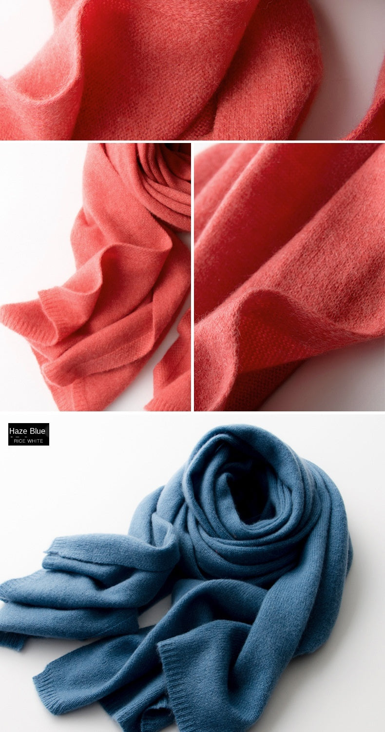 New 100% Pure Cashmere Scarf Women Knitted Winter Autumn Elegant and smart! 100% pure cashmere scarf for men and women