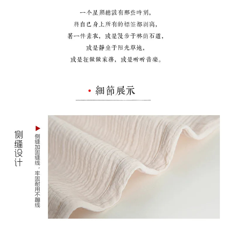 Spring and summer men's new style 100% cotton crepe shorts casual couple pajamas men and women solid color plus size home pants