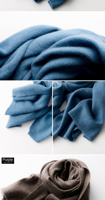 New 100% Pure Cashmere Scarf Women Knitted Winter Autumn Elegant and smart! 100% pure cashmere scarf for men and women