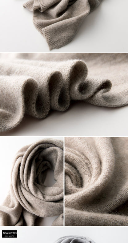 New 100% Pure Cashmere Scarf Women Knitted Winter Autumn Elegant and smart! 100% pure cashmere scarf for men and women