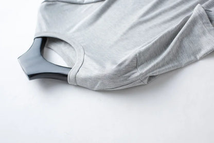 Men's spring and summer new modal pajamas two-piece short-sleeved trousers thin large size loose sports home wear suit sleepwear