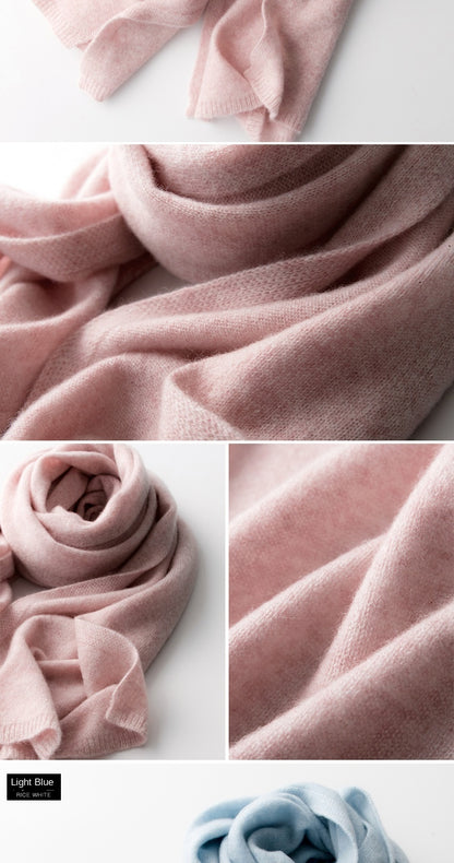 New 100% Pure Cashmere Scarf Women Knitted Winter Autumn Elegant and smart! 100% pure cashmere scarf for men and women