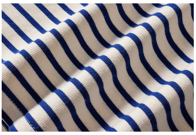 Autumn New Long Sleeve Polo Shirt Men Japanese Retro Loose Combed Cotton Striped Shirts Casual Streetwear Lapel Tops Oversize