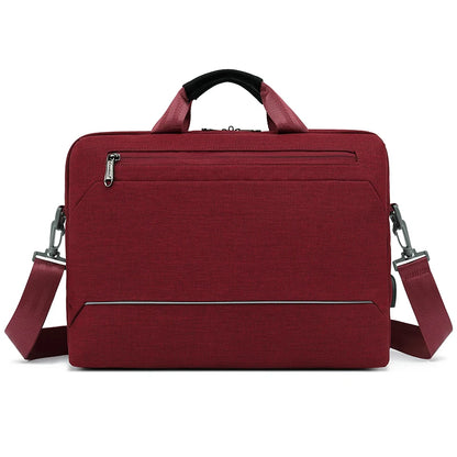 Men's Handbag Shoulder Custom Picture Logo Laptop Sleeve Laptop Bag Wholesale Waterproof Work Business Casual Briefcase