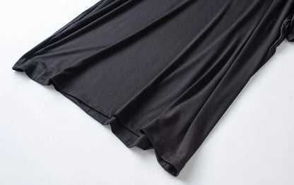 Men's spring and summer new modal pajamas two-piece short-sleeved trousers thin large size loose sports home wear suit sleepwear