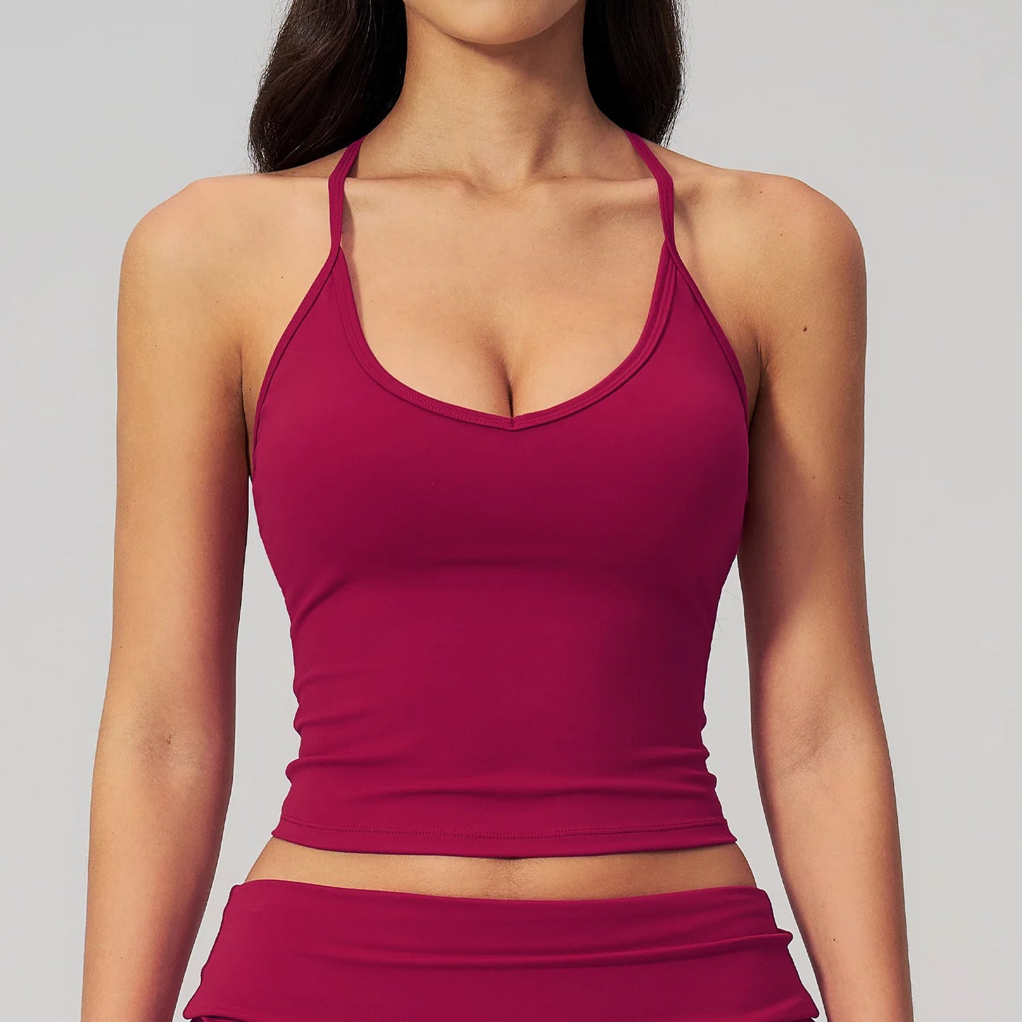 Women Fitness Sports Bra Top Shockproof Gym Workout Vest Quick Drying Pilates Yoga Tank Top Female Running Push Up Underwear