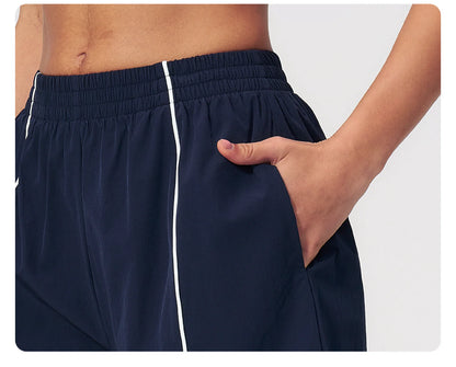 New Summer Sun Protection Set Yoga Set Women Two Piece Tracksuit Yoga Long Sleeved Wide-leg Pants Running Set Outdoor Sportswear