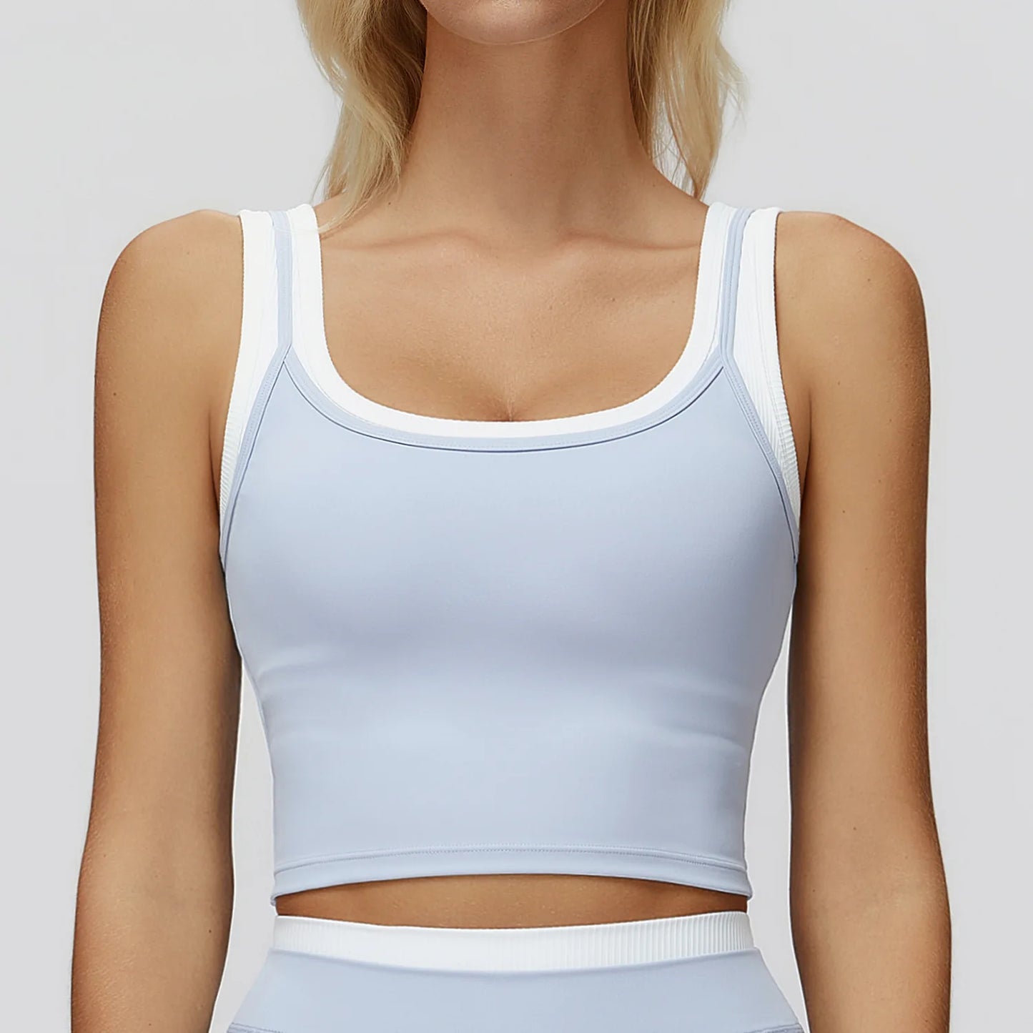 Thread Yoga Vest Women's Shockproof Gym Fitness Sports Underwear Sexy Breathable Yoga Bra Female Workout Yoga Vest Sports Bras