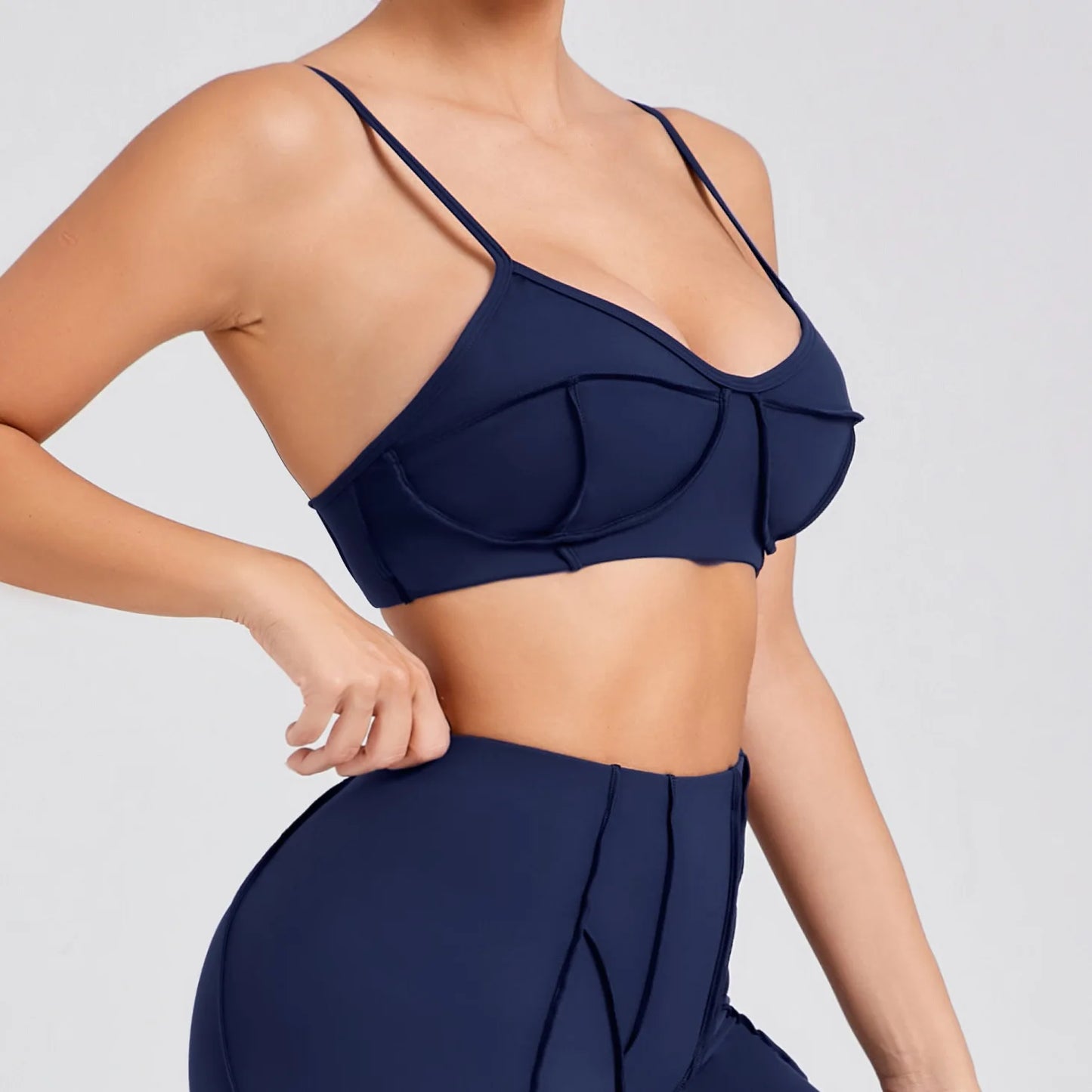 Sexy Yoga Shockproof Sports Bra Woman Quick Drying Gym Push Up Training Running Stretch Yoga Bra Top Design Bra Workout Crop Bra
