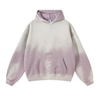 Spray dye purple
