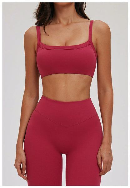Yoga Bra Backless Sports Underwear Gym Tank Top Women's Push-Up Workout Bra Fitness Yoga Vest Female Gym Shockproof Sportswear
