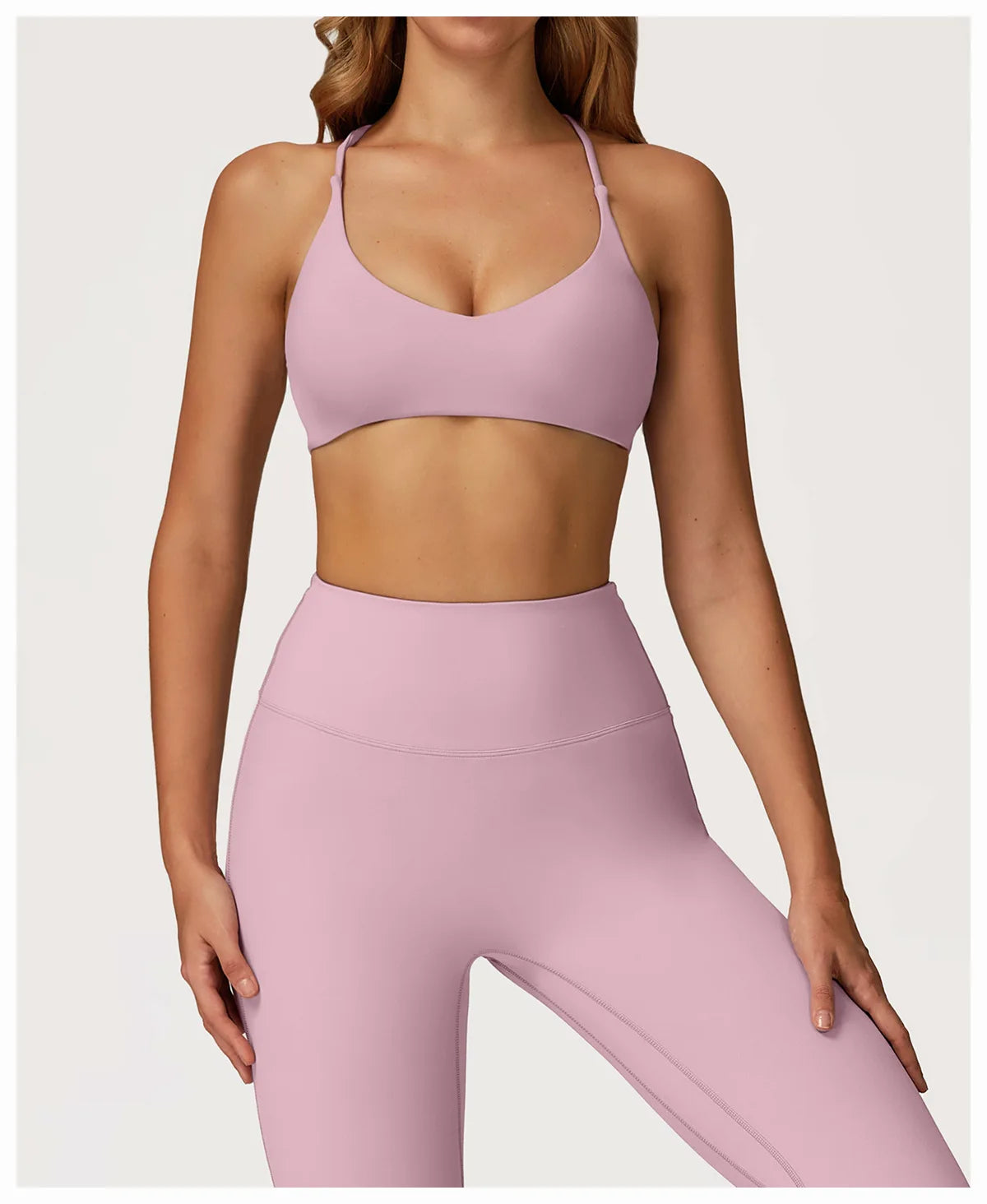 Women Cross Back Sports Underwear Breathable Yoga Bra Shockproof Fitness Top Gym Workout Underwear Female Sports Yoga Crop Top