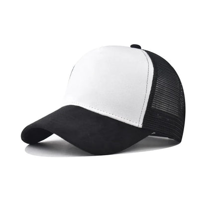 SLECKTON Custom Logo High-quality Suede Mesh Baseball Hat Letter Embroidery Brand Design Outdoor Sport Cap Wholesale Fashion
