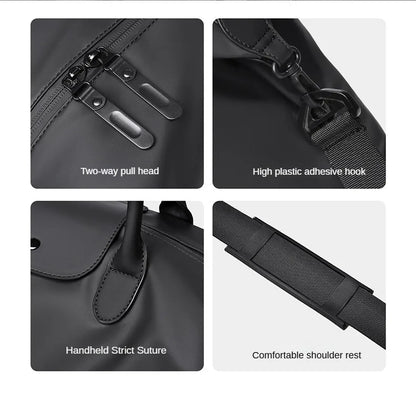 Customized Travel Bag Logo Luggage Bag Handheld Lightweight Men's Business Travel Storage Bag Yoga Fitness Bag Printed Name