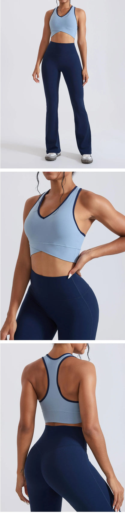 Women Yoga Bra Shockproof Gym Tank Top Sports Underwear Push-Up Workout Crop Top Female Fitness Yoga Vest Gym Training Bras
