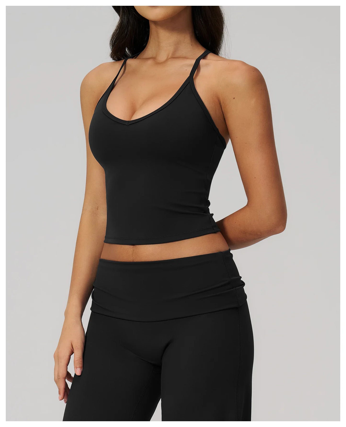 Women Fitness Sports Bra Top Shockproof Gym Workout Vest Quick Drying Pilates Yoga Tank Top Female Running Push Up Underwear
