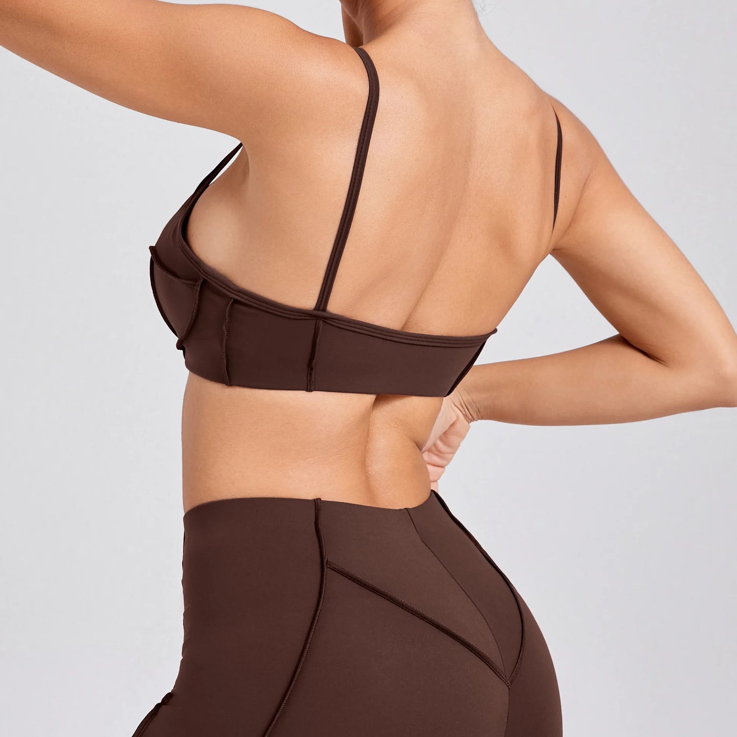 Sexy Yoga Shockproof Sports Bra Woman Quick Drying Gym Push Up Training Running Stretch Yoga Bra Top Design Bra Workout Crop Bra