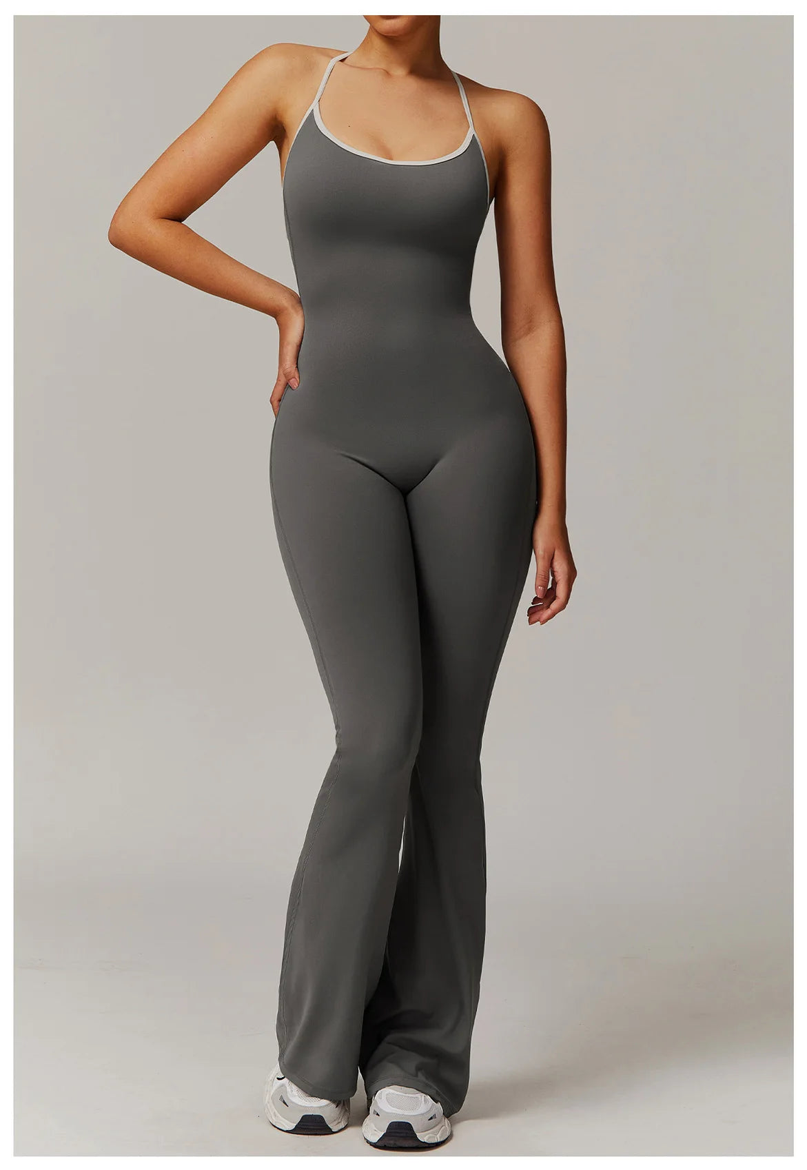 One-Piece Back V-Neck Sexy Suit Gym Set Women Training Suit Sportswear Women Sports Suit Fitness Rompers Stretch Training Suits