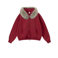 red jacket