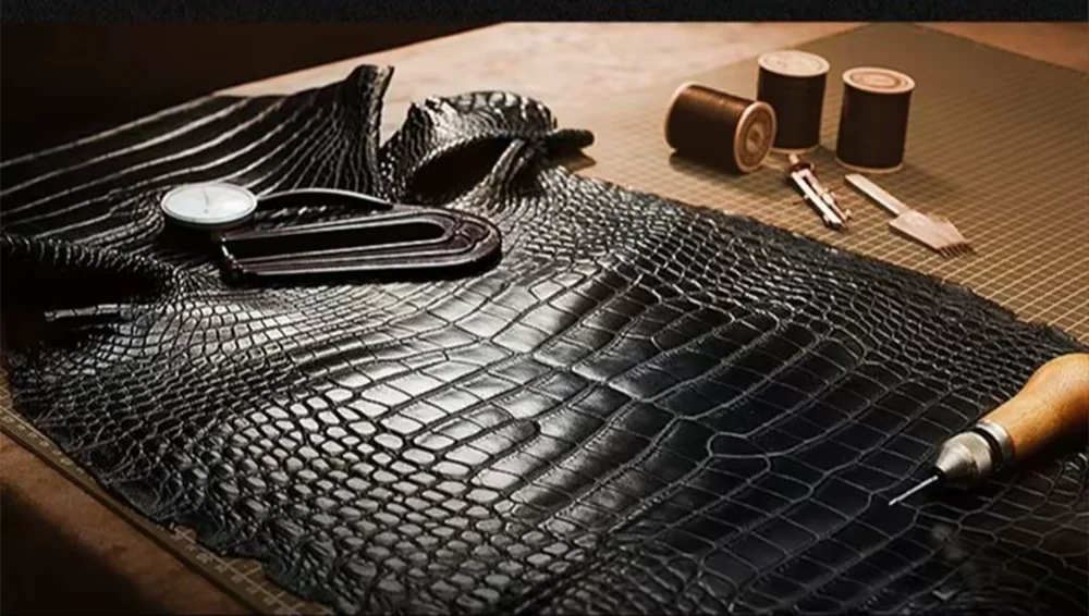 Authentic crocodile leather women's armpit bag genuine crocodile leather women's handbag fashion shoulder bag wallet