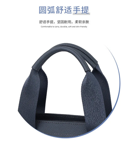 Genuine Messenger Bag Men Leather Handbag Large Capacity Business Commuter Handheld Cowhide Laptop Document Bag Men's Briefcase