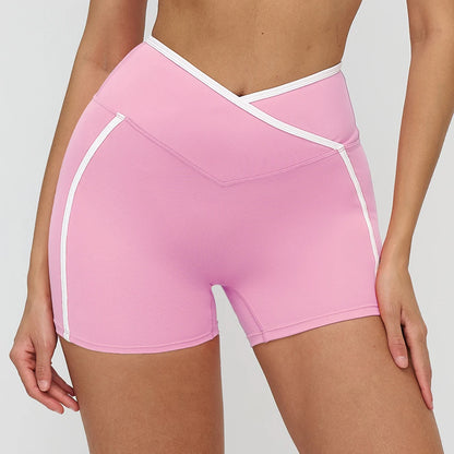 Yoga Shorts Women Sports Biker Shorts High Waist Gym Fitness Shorts Workout Cycling Tights Female Sports Yoga Short Leggings