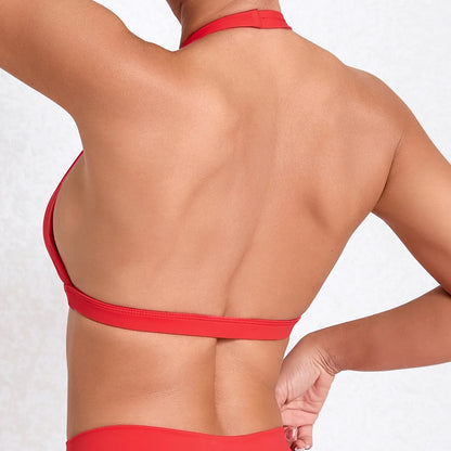 Breathable Sports Bra Anti-Sweat Fitness Top Women Underwear  Yoga Bra Shockproof Crop Top Push Up Sport Bra Gym Workout Top
