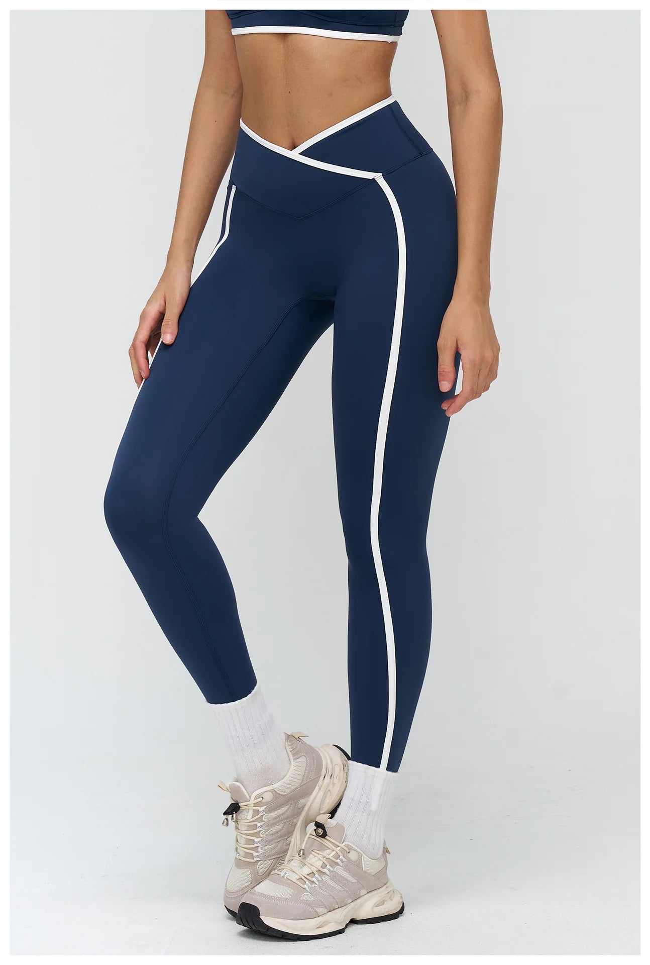 Women High Waist Workout Gym Leggings Yoga Trousers Breathable Sports Pants Female Running Cycling Tights Fitness Yoga Pants