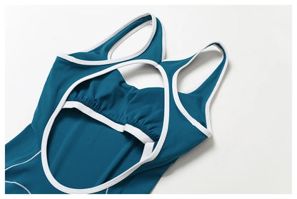Women One-Piece Yoga Suit Women Training Gym Set Sportswear Women Sports Suit Fitness Women Stretch Push Up Suit Training Suits