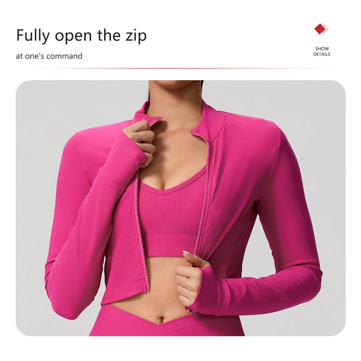Summer Women Gym Zipper Long Sleeve Jacket Outdoors Workout Yoga Top Female Slim tight Clothes Women Quick-Dry Sportswear