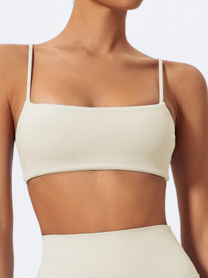 Summer Sling Yoga Bra Women Gym Workout Push Up Brassiere Female Outdoors Sports Underwear Women Fitness Shockproof Crop Top