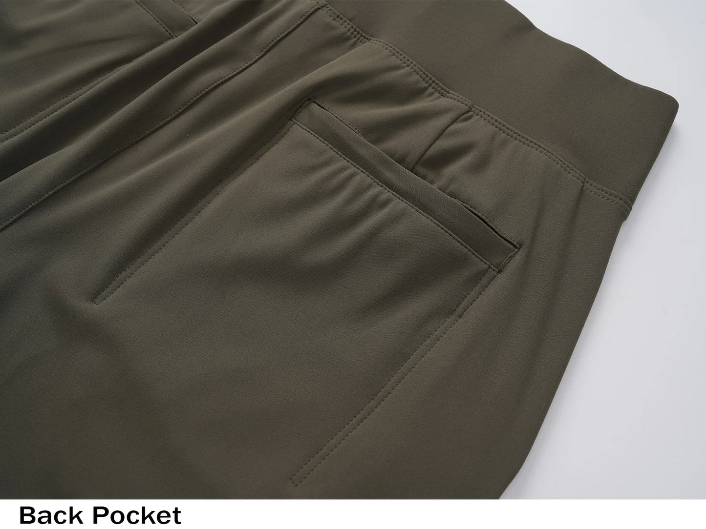 TACVASEN UPF 50+ Golf Pants Women's Lightweight Quick Dry Stretch Pants High Waisted Work Athletic Casual Pants 5 Pockets