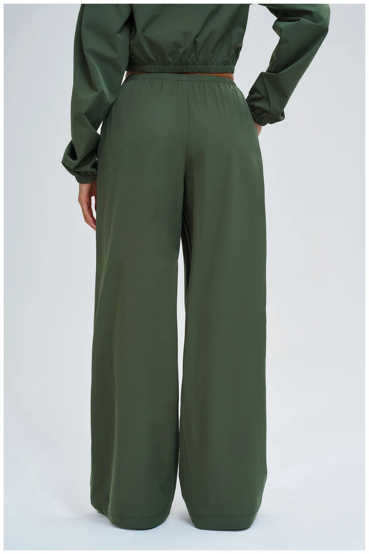 Women Sun protection Bell Bottom Pants Wide Leg Sports Yoga Pants Casual Fitness Pants Female High Waisted Gym Workout Pants