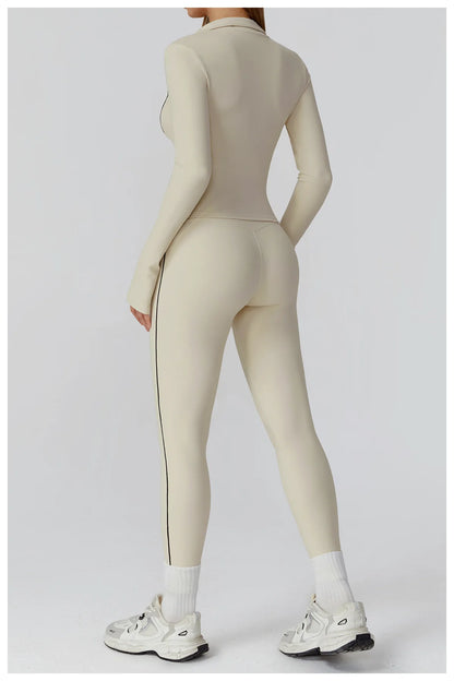 Yoga Clothes Women Sport Jacket Running Long Sleeve Shirt Sports Jackets Top Workout Coat Gym Training Clothing Workout Yoga Top