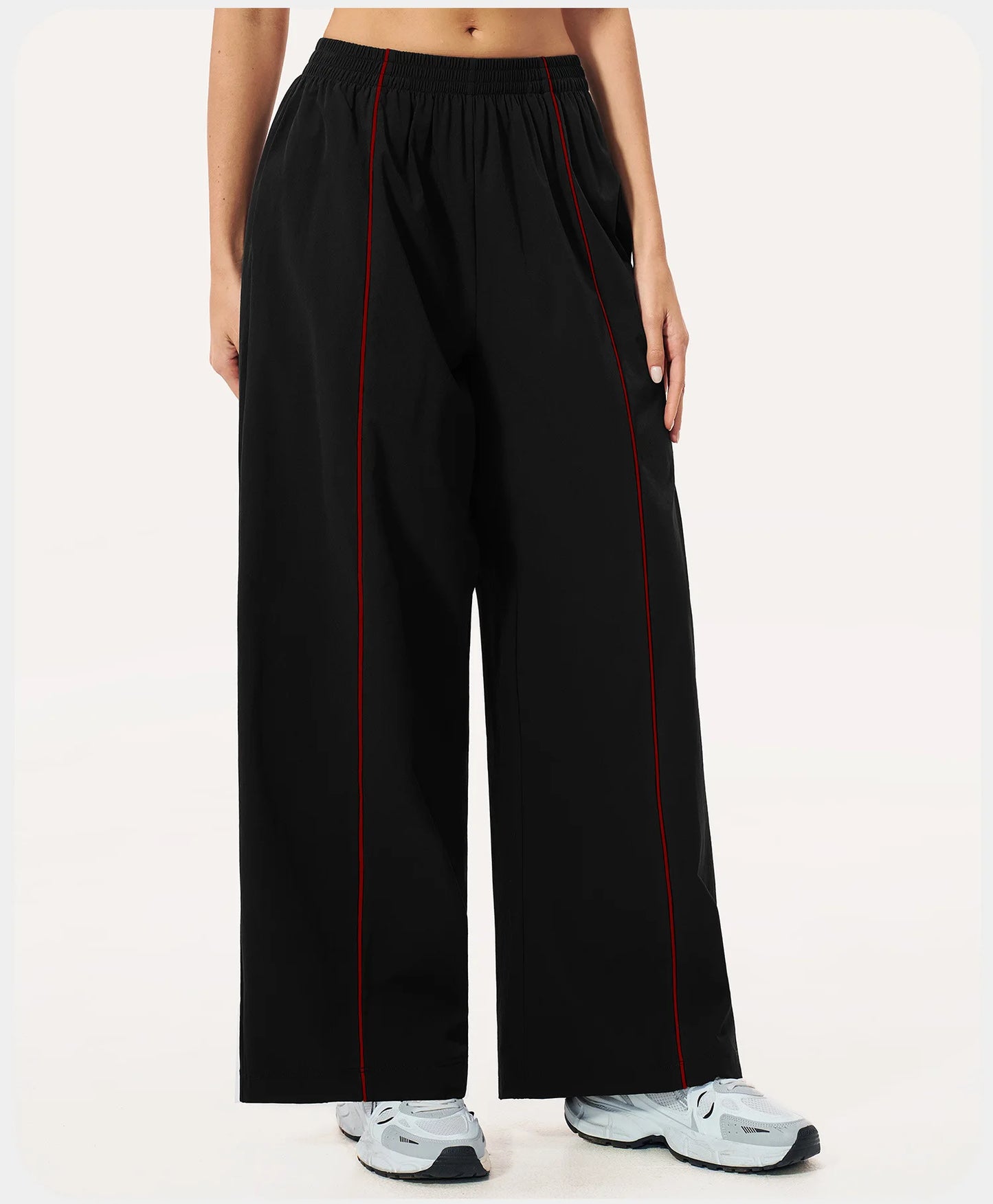 Sun Protection High Waist Wide Leg Yoga Pants Fitness Sports Bell-bottoms Push Up Gym Workout Flared Pants Female Cycling Pants