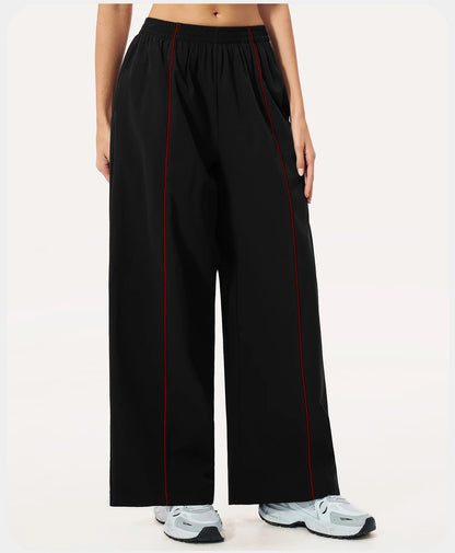 Sun Protection High Waist Wide Leg Yoga Pants Fitness Sports Bell-bottoms Push Up Gym Workout Flared Pants Female Cycling Pants