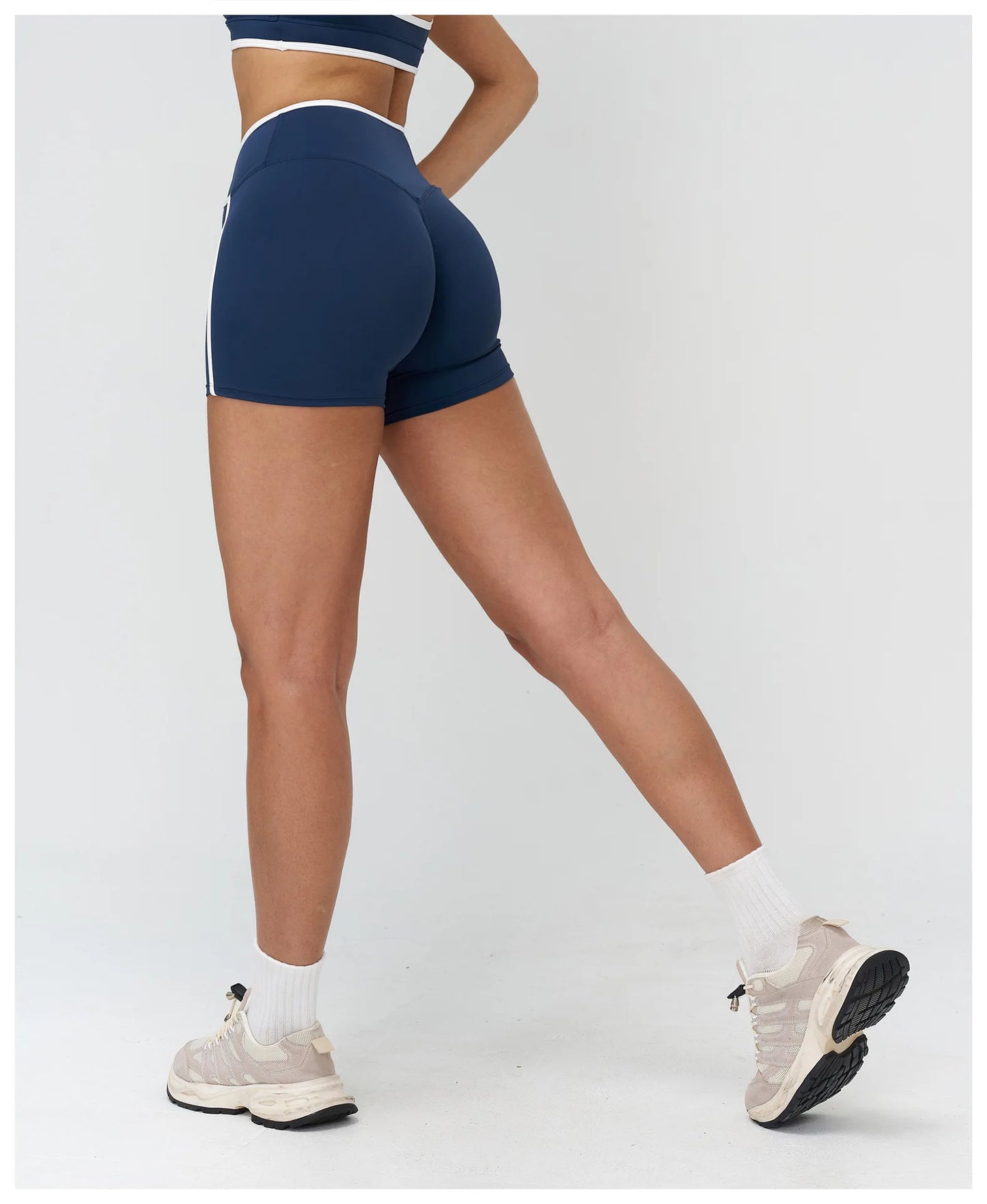 Yoga Shorts Women Sports Biker Shorts High Waist Gym Fitness Shorts Workout Cycling Tights Female Sports Yoga Short Leggings