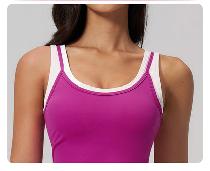 Thread Yoga Vest Women's Shockproof Gym Fitness Sports Underwear Sexy Breathable Yoga Bra Female Workout Yoga Vest Sports Bras