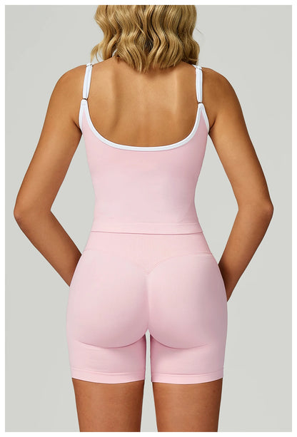 Women Sports Bra Gym Fitness Yoga Top Shock-proof Sports Vest Running Workout Sports Underwear Sexy U-shaped Back Crop Tops