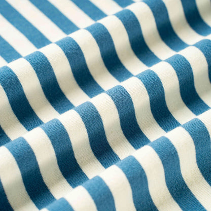 American Retro Sea Soul Shirt 270g Heavy Cotton T-shirt Men's Casual Round Neck Short Sleeve T-shirt Striped Base T-shirt