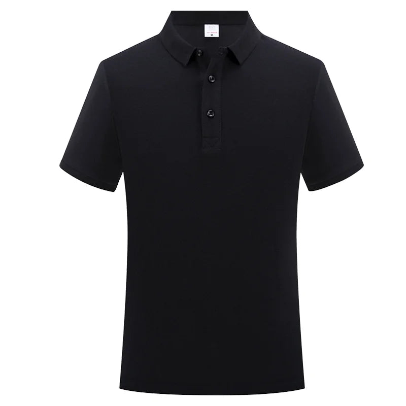 100% Cotton Polo Custom Logo High Quality Solid Color Polo Printing Design Company Clothing Embroidery Personality Brand