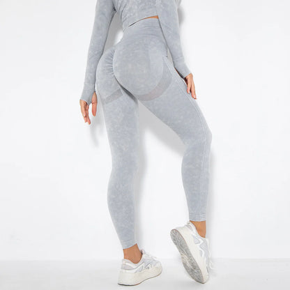 Summer Autumn Seamless Yoga Pant High Elastic Sports Fitness Legging Women High Waist Gym Scrunch Butt Running Training Leggings