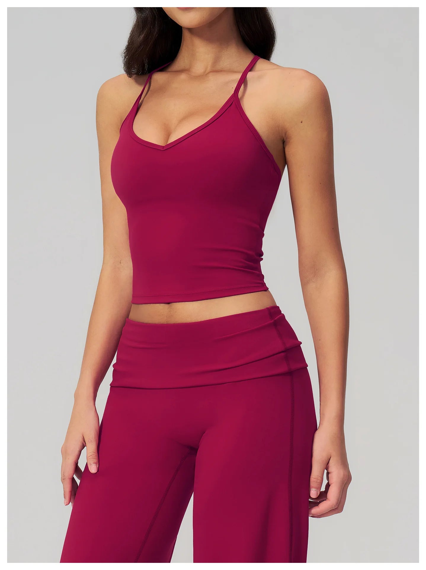 Women Fitness Sports Bra Top Shockproof Gym Workout Vest Quick Drying Pilates Yoga Tank Top Female Running Push Up Underwear