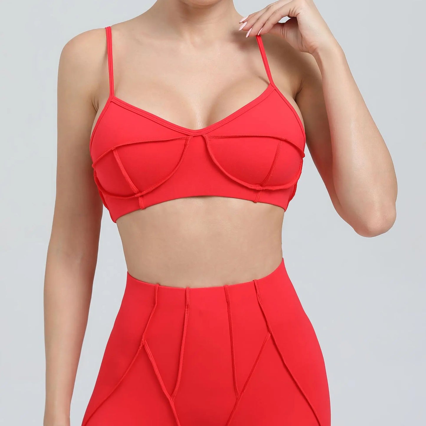 Sexy Yoga Shockproof Sports Bra Woman Quick Drying Gym Push Up Training Running Stretch Yoga Bra Top Design Bra Workout Crop Bra
