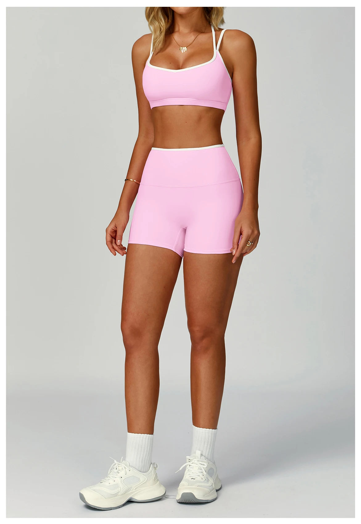 2 Pieces Gym Tracksuit Women Clothes Yoga Set Workout Outfits Fitness Sportswear High Waist Leggings Sports Bra Athletic Wear
