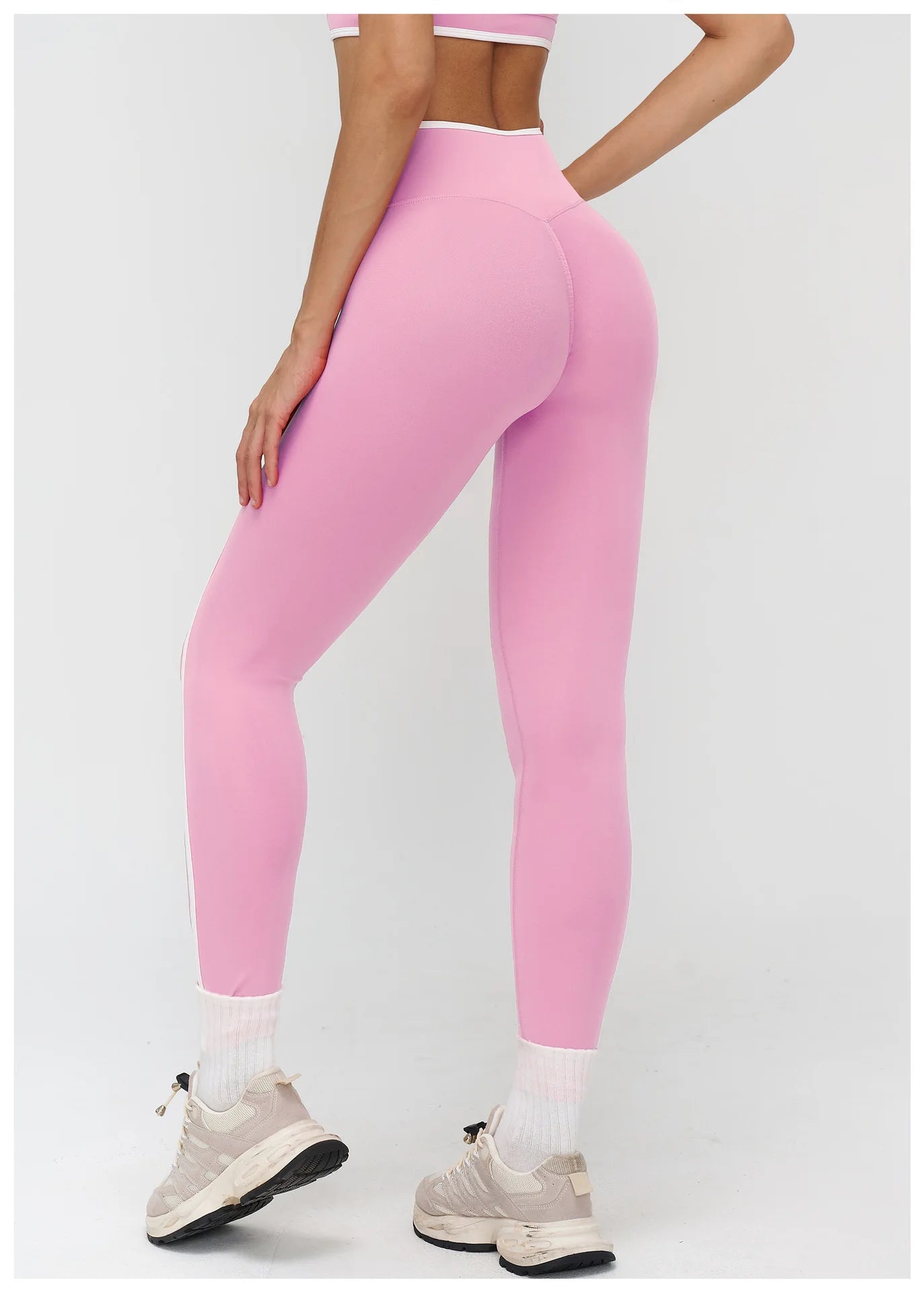 Women High Waist Workout Gym Leggings Yoga Trousers Breathable Sports Pants Female Running Cycling Tights Fitness Yoga Pants